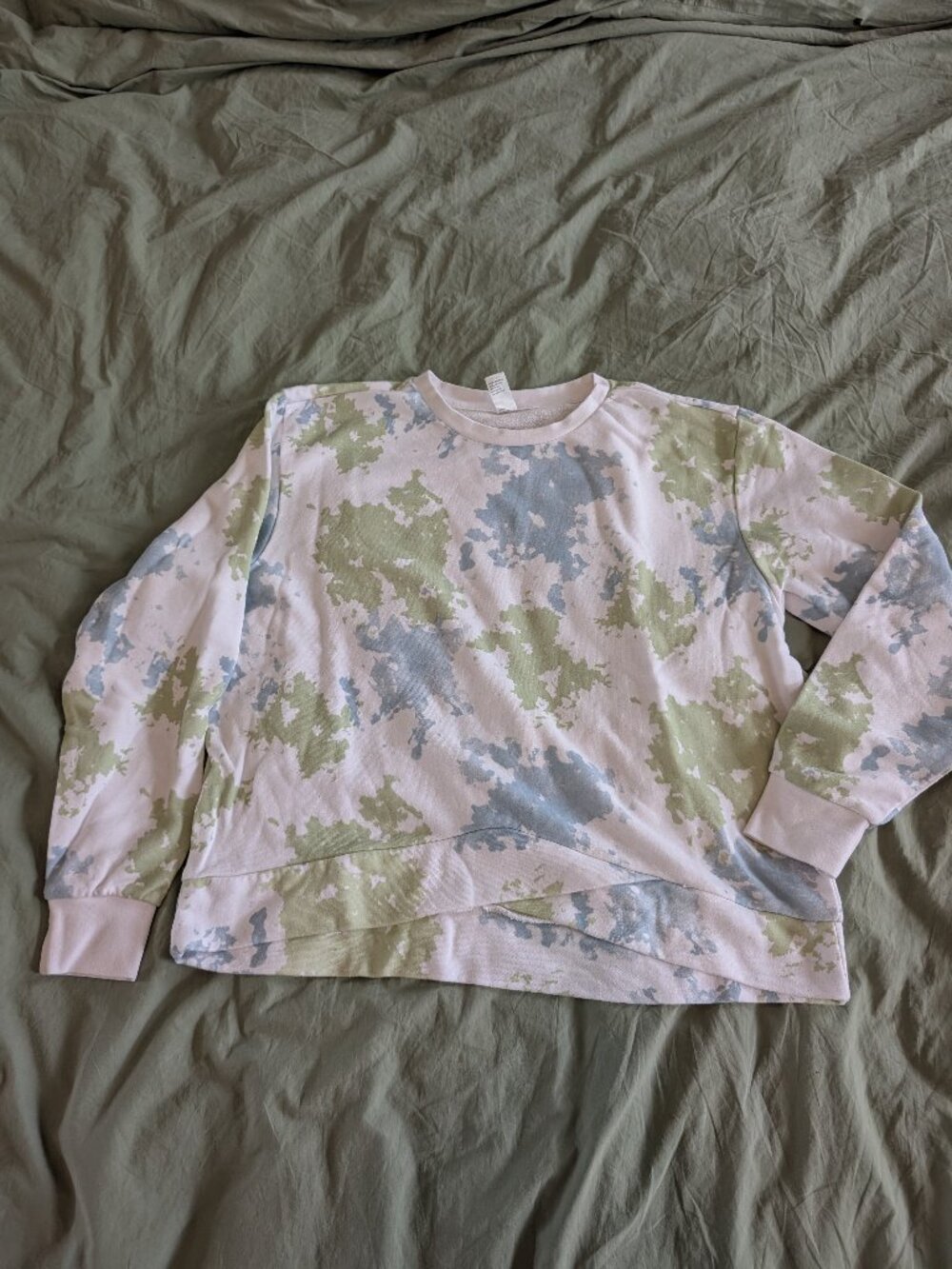Just Be Tie Dyed Sweatshirt
